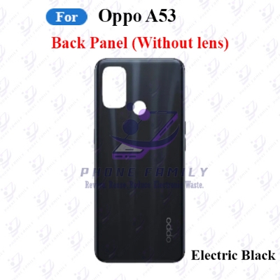Picture of Oppo A53  Middle Bezel Housing Frame and Back Panel With Camera Glass  Without Front LCD Frame Panel