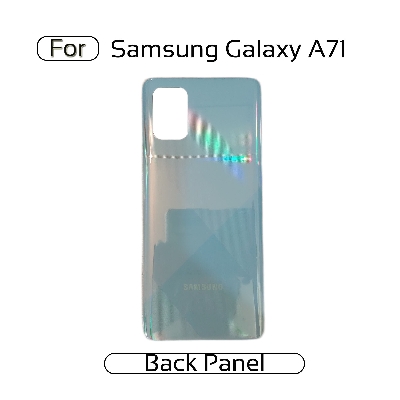 Picture of Samsung Galaxy A71 Back Housing Frame / Back Panel / Backshell / Without Camera Glass Replacement Spare Parts