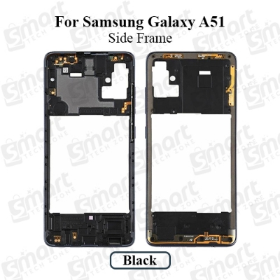 Picture of Samsung Galaxy A51 SM-A515 Middle Side Frame Without Front LCD Frame Panel and Back Panel