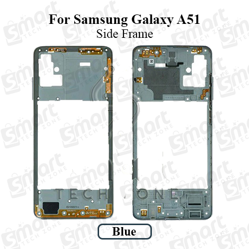 Picture of Samsung Galaxy A51 SM-A515 Middle Side Frame Without Front LCD Frame Panel and Back Panel