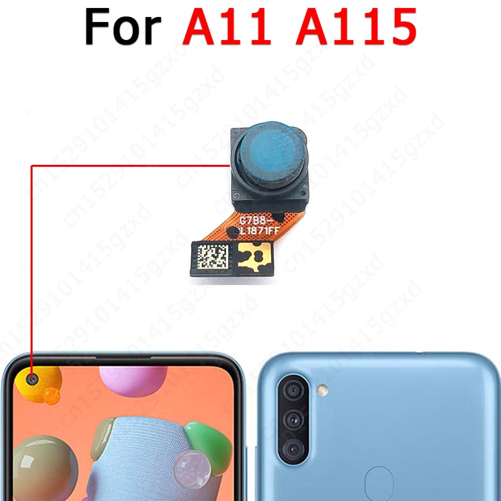 Picture of Back Rear Main Camera Module Flex Cable For Samsung Galaxy  A11 (SM-A115) Small Front Camera Flex Replacement Parts