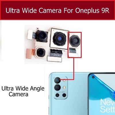 Picture of Back Rear Big Main Camera Module Flex Cable For OnePlus 9R Small Front Camera Flex Replacement Parts