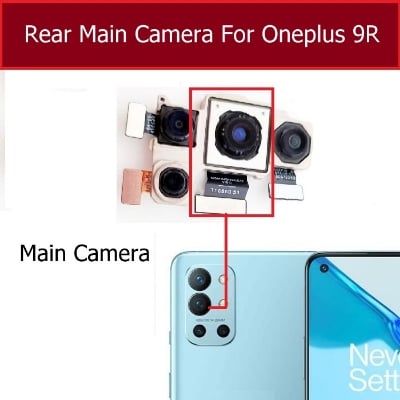 Picture of Back Rear Big Main Camera Module Flex Cable For OnePlus 9R Small Front Camera Flex Replacement Parts