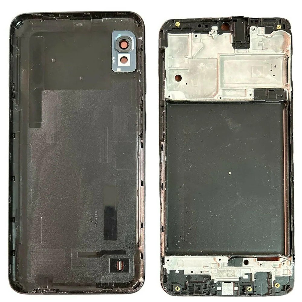 Picture of Full Body Housing For Samsung Galaxy M10 Front LCD Frame Panel and Back Panel