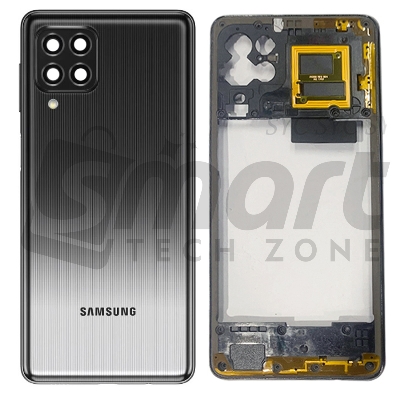Picture of Samsung Galaxy M62/ Samsung Galaxy F62 Middle Bezel Housing Frame and Back Panel Without Front LCD Frame Panel