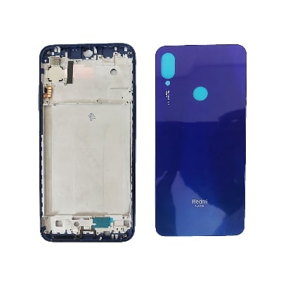 Picture of Full Body Housing for Xiaomi Redmi Note 7 7s 7 Pro-(LCD Frame Panel and Back Panel) -Without Camera Glass