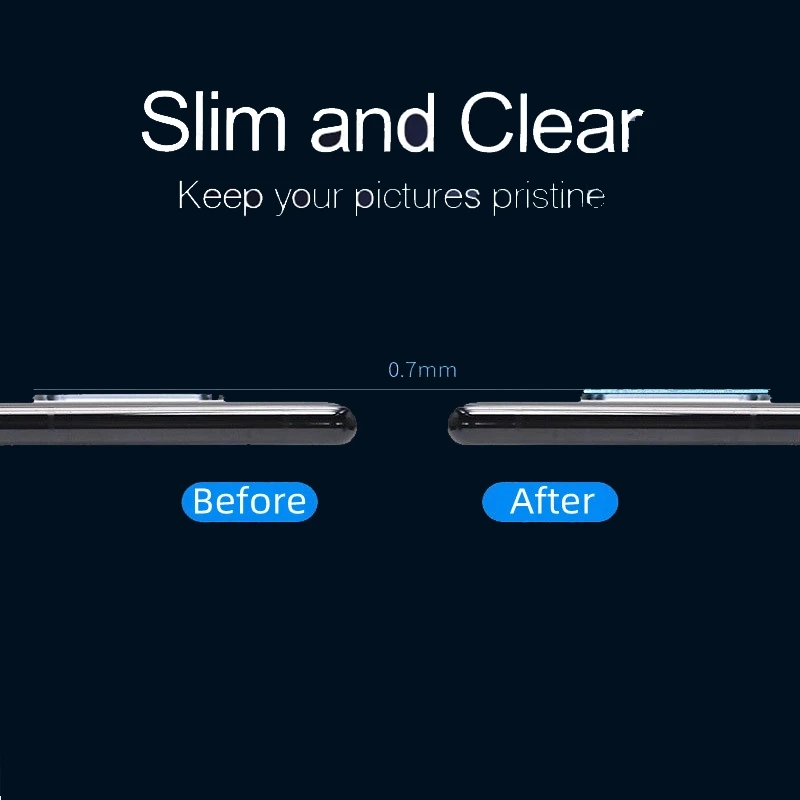 Picture of 3D Camera Glass Lens Cover Tempered Glass Protector for Samsung Galaxy S23 FE