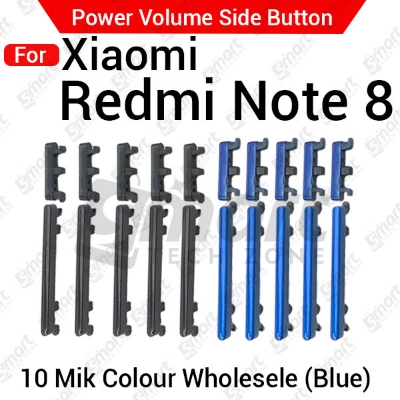Picture of Power Volume Button Out Side Key For Xiaomi Redmi Note 8 External Volume Button + Power ON OFF