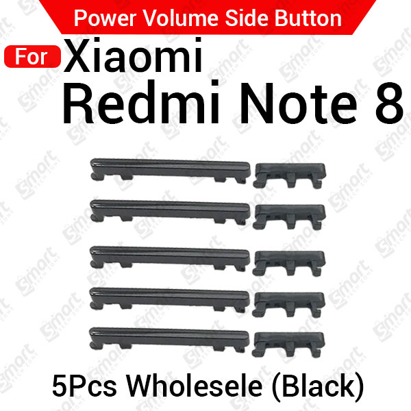 Picture of Power Volume Button Out Side Key For Xiaomi Redmi Note 8 External Volume Button + Power ON OFF