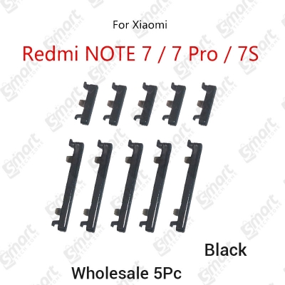 Picture of 10 Pcs/ 5 Pcs/ Lot Power Volume Button Out Side Key For Xiaomi Redmi Note 7 7s 7 Pro External Volume Button + Power ON OFF
