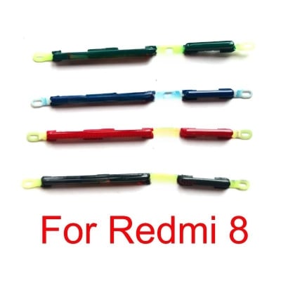 Picture of Power Volume Button Out Side Key For Xiaomi Redmi 8 (Not Note 8) External Volume Button + Power ON OFF