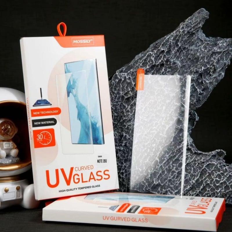 Picture of MOSSILY UV Curved Screen Tempered Glass Film Protector for Realme 11 Pro/Realme 11 Pro Plus