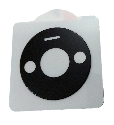 Picture of 3D Camera Glass Lens Cover Silk Print Tempered Glass Protector for Xiaomi Redmi A3