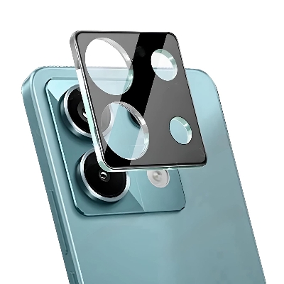 Picture of Xiaomi Redmi Note 13 5G / Note 13 Pro 5G / Note 13 Pro Plus 5G Lens Protector 3D Back Camera Glass Shield with Oil Resistance & Full Coverage