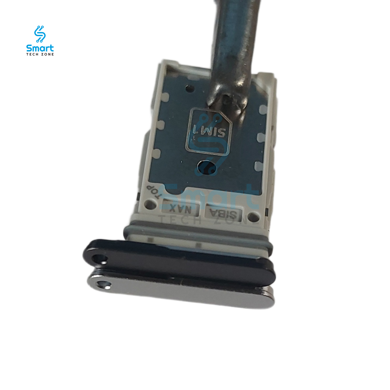 Picture of Samsung Galaxy S24 Ultra Dual SIM Tray Replacement Slot Holder for S24 Ultra 5G 6.8" S928U1 SM-S928U Tray Repair Part with Opening Needle (Sim Ejector)