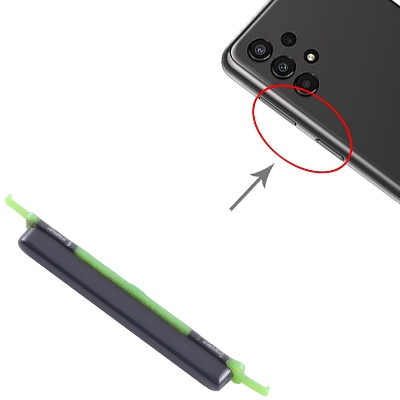Picture of Compatible with Samsung Galaxy A13 4G A135 A135F External Side Buttons Power On Off + Volume Control Button Outside Side Keys (Black)