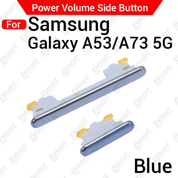 Picture of Compatible with Samsung Galaxy A53/A73 5G SM-A536 SM-A736 External Side Buttons Power On Off + Volume Control Button Outside Side Keys