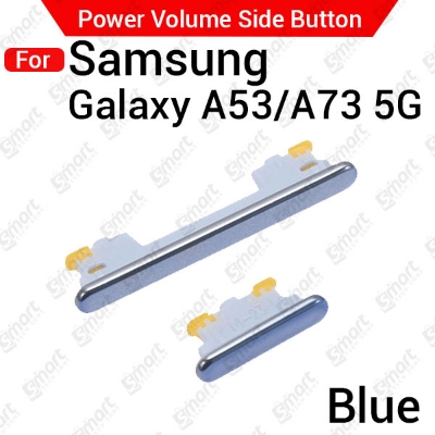 Picture of Compatible with Samsung Galaxy A53/A73 5G SM-A536 SM-A736 External Side Buttons Power On Off + Volume Control Button Outside Side Keys