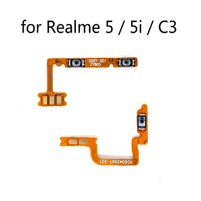 Picture of OPPO Realme 5 5i C3 Power on / off Switch Button Side Volume Up Down Buttons Flex Cable Replacement Parts
