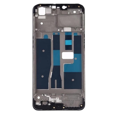 Picture of Oppo A3s CPH1803, CPH1853, CPH1805 Only Front LCD Frame Middle Chassis Housing (Black)