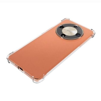 Picture of Shockproof Back Cover Case for Honor X9a / Honor X9b 5G | Raised Bump for Camera & Screen Protection | Ultra Clear Soft Silicone Back Cover for Honor X9a / Honor X9b 5G | (Transparent)
