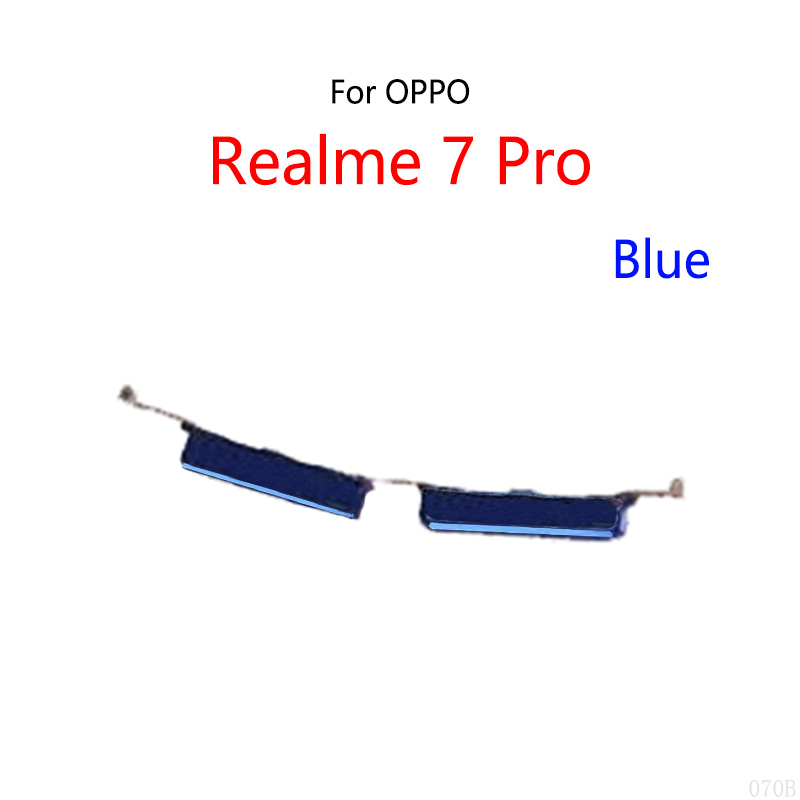 Picture of Volume Button Out Side Key For Realme 7 Pro RMX2170 External Side Buttons (Blue)