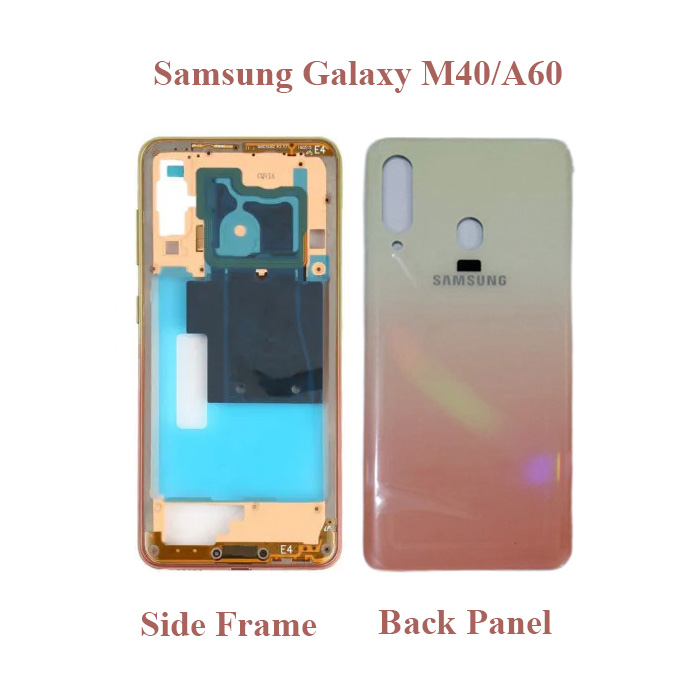 Picture of Side Frame and Back Panel for Samsung Galaxy M40/A60 Without Camera Glass