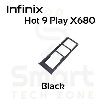 Picture of For Infinix Hot 9 Play X680/ Hot 10s X689/ Hot 10 Play X688 Sim Tray and SD Card Slot with Sim Ejector