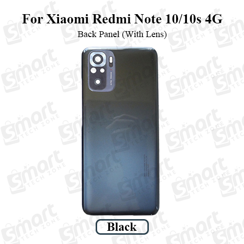 Picture of Xiaomi Redmi Note 10/10s 4G Back Panel/Backshell/Back Housing Including Camera Glass with Frame