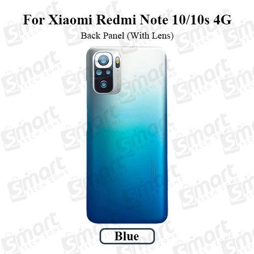 Picture of Xiaomi Redmi Note 10/10s 4G Back Panel/Backshell/Back Housing Including Camera Glass with Frame