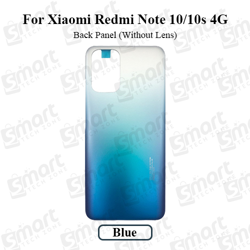 Picture of Xiaomi Redmi Note 10/10s 4G Back Panel/Backshell/Back Housing Including Camera Glass with Frame