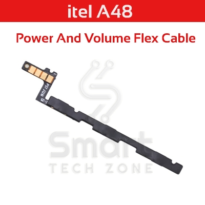 Picture of itel A48 Power and Volume Button Flex Cable Ribbon Replacement Repair
