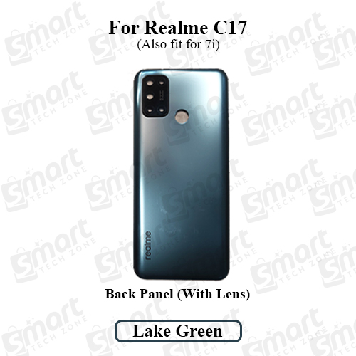 Picture of Realme C17/7i Back Housing Frame / Back Panel / Backshell / With Camera Glass Replacement Spare Parts