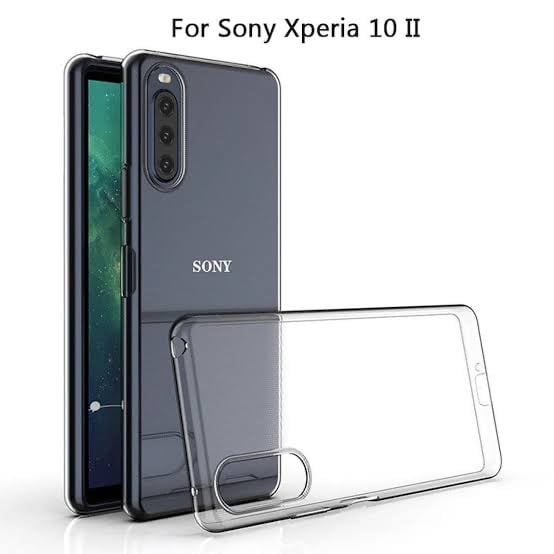 Picture of Shockproof Back Cover Case for For Sony Experia 11ii 5 5ii 10 10ii XZ1 XZ2 XZ3 XZ4 Raised Bump for Camera & Screen Protection | Ultra Clear Soft Silicone Back Cover for Shockproof Back Cover Case (Transparent)