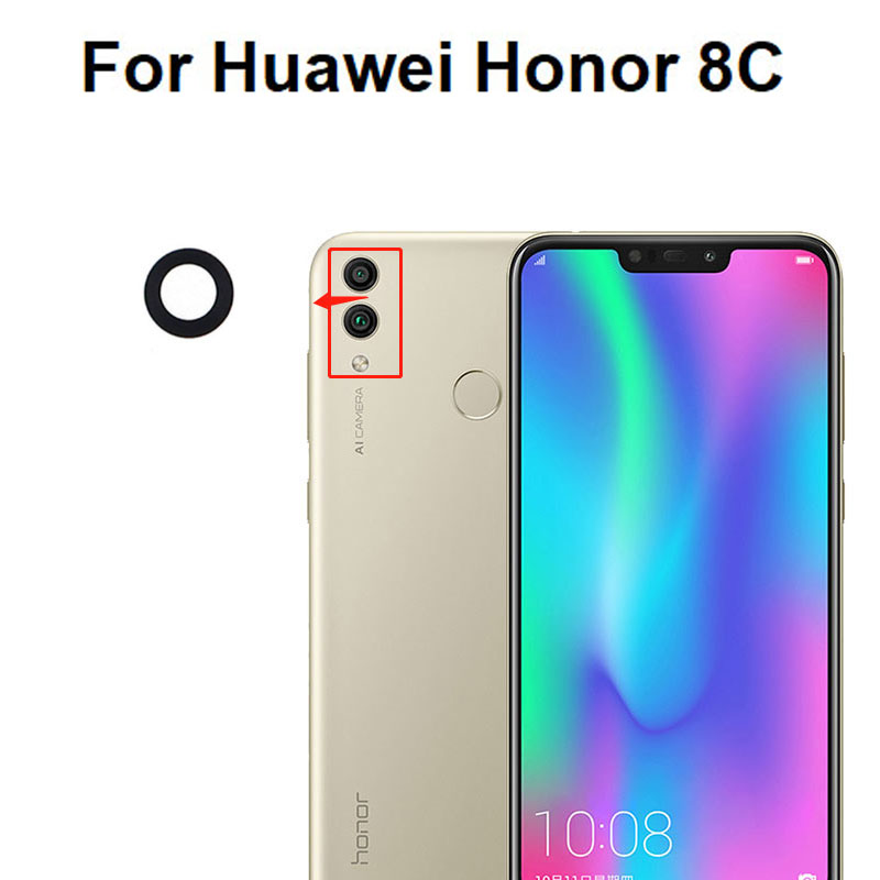 Picture of Main Camera Lens Glass Cover For Huawei Honor 8 8A 8C 8X 8A Pro 9 9A 9X 9 S9 Lite 9X Pro 10 10i 10X Lite 10/10 Pro 20/20 Pro Camera Protection Glass Cover