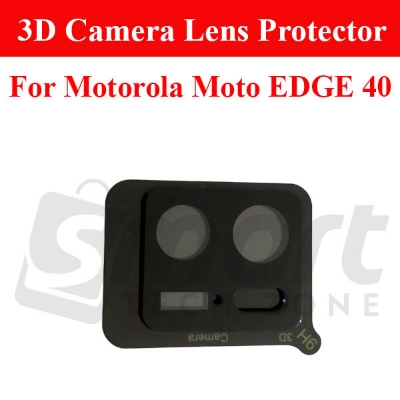 Picture of 3D Back Camera Lens Glass Protector for Motorola EDGE 40 EDGE 40 Neo EDGE 50 EDGE 50 Fusion Edge 60 Fusion | Full Camera Coverage I 3D Lens Shield I Oil Resistant
