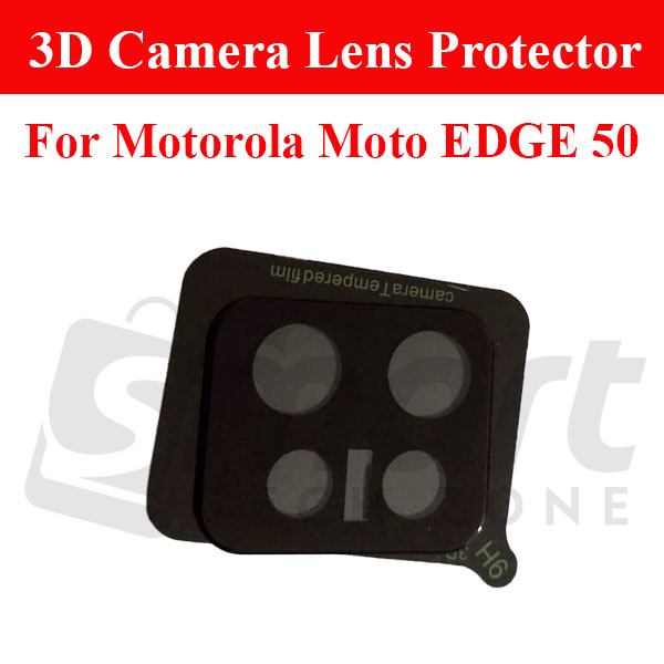 Picture of 3D Back Camera Lens Glass Protector for Motorola EDGE 40 EDGE 40 Neo EDGE 50 EDGE 50 Fusion Edge 60 Fusion | Full Camera Coverage I 3D Lens Shield I Oil Resistant