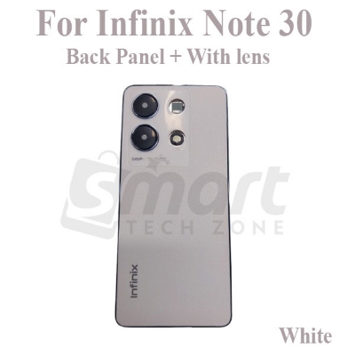 Picture of Infinix Note 30 4G X6833B, X6716B Full Body Housing With Camera Glass (LCD Frame, Side/Middle Frame, Back Panel/Backshell)