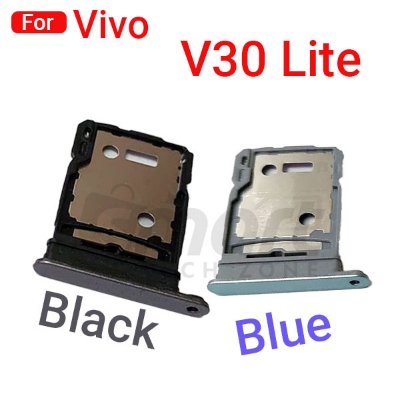 Picture of Sim Tray SD Card Tray Holder Card Compatible with Vivo V30 Lite With Sim Ejector Pin Replacement Part