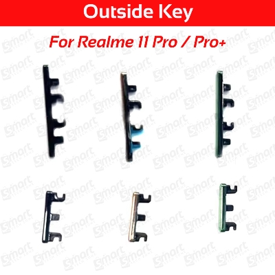 Picture of Compatible with Realme 11 Pro (RMX3771) / Pro Plus (RMX3740, RMX3741)  External Side Buttons Power On Off + Volume Control Button Outside Side Keys