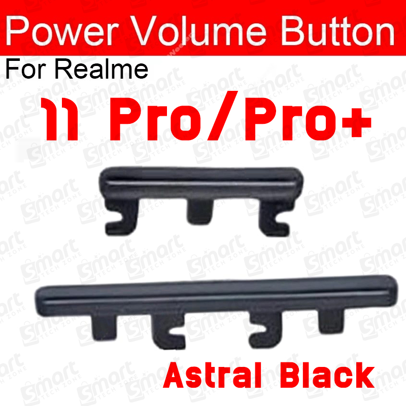 Picture of Compatible with Realme 11 Pro (RMX3771) / Pro Plus (RMX3740, RMX3741)  External Side Buttons Power On Off + Volume Control Button Outside Side Keys