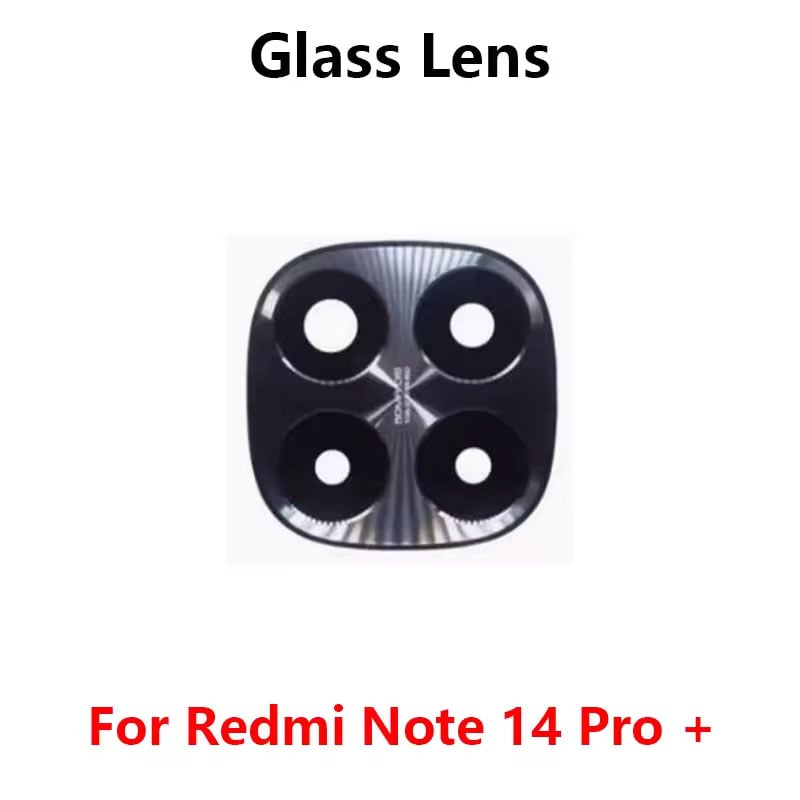 Picture of Camera Glass Lens for Xiaomi Redmi Note 14 Pro Plus (Not Camera Glass Protector)