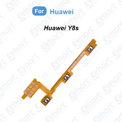 Picture of Power On Off Button Volume Switch Key Control Flex Cable Ribbon For Huawei Y8s (JKM-LX1, JKM-LX2, JKM-LX3) Flex Ribbon Cable Replacement Repair Parts