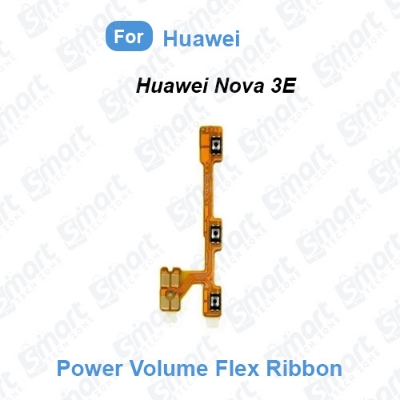 Picture of Power Volume Side Key Flex Ribbon For Huawei Nova 3E Ribbon Cable Replacement Repair Parts