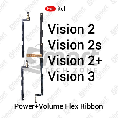 Picture of Power Button Volume Switch On Off Key Flex Cable For itel Vision 2 2s 2 Plus 3 Side Volume Up Down Buttons Flex Cable Replacement Parts