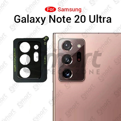 Picture of 3D Back Camera Lens Glass Protector for Samsung Galaxy Note 20 Ultra | Full Camera Coverage I 3D Lens Shield I Oil Resistant