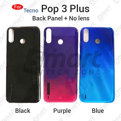 Picture of Tecno Pop 3 Plus Back Panel/Backshell/Back Housing Including Without Camera Glass