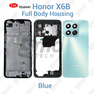Picture of Huawei Honor X6B (SM-DY-LX1, JDY-LX2) Full Body Housing With Camera Glass (LCD Frame, Side/Middle Frame, Back Panel/Backshell)