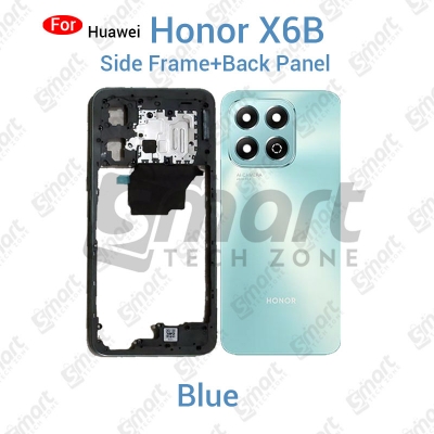 Picture of Huawei Honor X6B (SM-DY-LX1, JDY-LX2) Full Body Housing With Camera Glass (LCD Frame, Side/Middle Frame, Back Panel/Backshell)