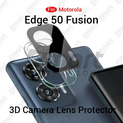 Picture of 3D Back Camera Lens Glass Protector for Motorola edge 50 fusion | Full Camera Coverage I 3D Lens Shield I Oil Resistant